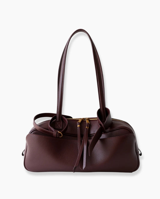Merlune Leather Shoulder Bag