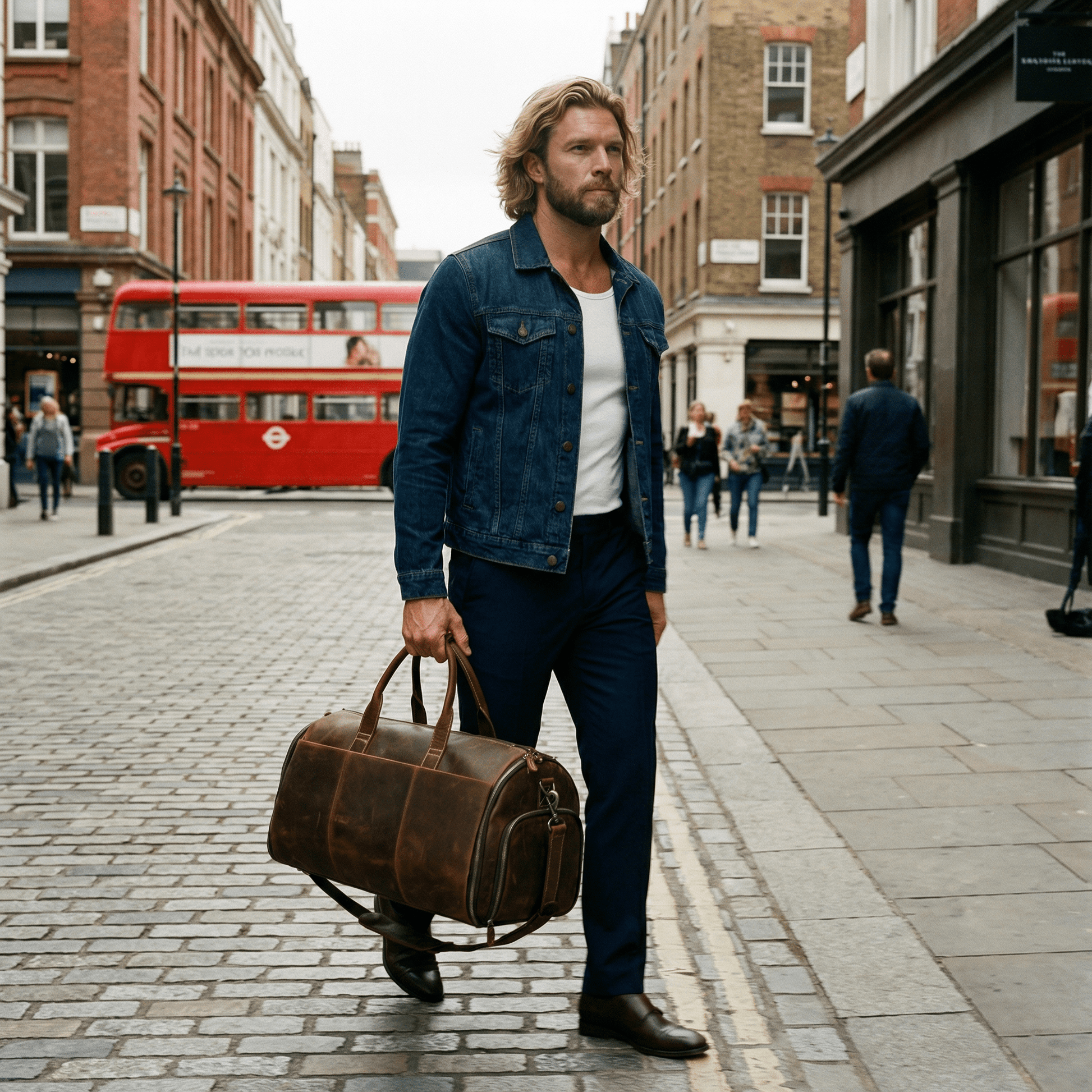 DXB Business Bag™ - Cow Genuine Leather - MegaBag