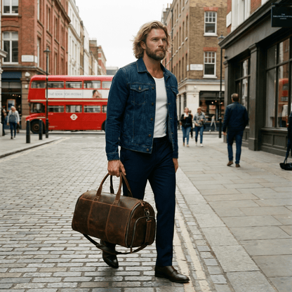 DXB Business Bag™ - Cow Genuine Leather - MegaBag