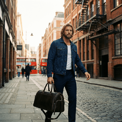 DXB Business Bag™ - Cow Genuine Leather - MegaBag